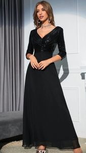 Shein Black Party Dress